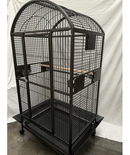 Parrot-Supplies DeSantis Dome Top Macaw Parrot Cage Antique